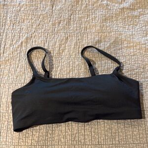 Athleta Women's black bathing suit top
